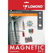 Бумага A4 Lomond Матовая односторонняя 660 г/м2, 2л. (2020346) с магнитным слоем