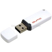Накопитель USB 2.0 16Гб QUMO Optiva 02 (QM16GUD-OP2-White), белый