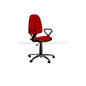 Кресло офисное Nowy Styl, ПРЕСТИЖ RU (GTP, крестовина металл, С-16) крас.