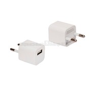 Зарядное устройство сетевое Continent белый 0,8A/1*USB  ZN08-193WT /OEM