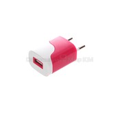 Зарядное устройство сетевое Continent красный 1A/1*USB ZN10-194RD /OEM