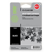 Картридж Cactus CS-CLI451BK Черный для Canon MG6340/5440/IP7240 (9.8мл)