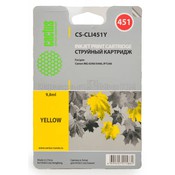 Картридж Cactus CS-CLI451Y Желтый для Canon MG6340/5440/IP7240 (9.8мл)