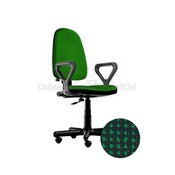 Кресло офисное Nowy Styl, ПРЕСТИЖ RU (GTP, PL56 крестовина пластик, С-32) зел.
