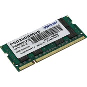 Память SODIMM DDR2 PC-6400 Patriot PSD22G8002S, 2Гб, 1.8 В