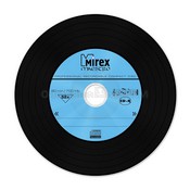 Диск CD-R Mirex "Maestro (Vinyl)" 700MB, 52x, SLIM-футляр (UL120120A8S)