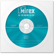 Диск CD-RW Mirex 700MB, 4х-12x, в бумажном конверте с окном (UL121002A8C)