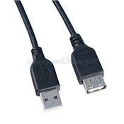 Кабель удлинительный USB 2.0 AM/AF 1 м Perfeo U4502