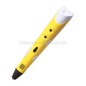 3D ручка Cactus CS-3D-PEN-E-YL PLA ABS желтый