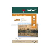 Бумага A4 Lomond Матовая односторонняя 140 гр/м2, 25л. (0102073)