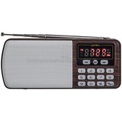 Радиоприемник Perfeo ЕГЕРЬ FM+ 70-108МГц/ MP3/ питание USB или BL5C/ коричневый (i120-BK)