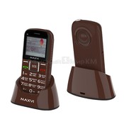 Телефон Maxvi B5 коричневый