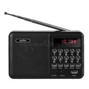 Радиоприемник Perfeo PALM FM+ 87.5-108МГц/ MP3/ питание USB или 18650/ черный (i90-BL)