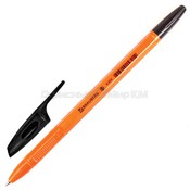 Ручка шар. Brauberg &quot;X-333 Orange&quot;, черная, оранж. корп, 0,7мм, 142410