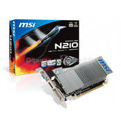 Видеокарта MSI NVIDIA GeForce 210 1024 Мб (N210-1GD3/LP)