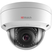Видеокамера-IP HiWatch DS-I202(D) (4мм) 1/2.7&quot; цветная, уличная, купольная, ИК подсветка, RJ-45, PoE