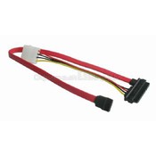 Кабель SATA 35см + SATA power cable 15см COMBO (molex+SATA/SATA, 15pin+7pin) CC-SATA-C1