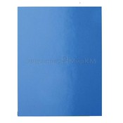 Обложки для переплета А4 картон-тиснен.под кoжу 230г/м2, цвет-синий, 100шт/уп, Lamirel-Delta (LA-78688)
