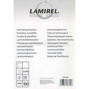 Пленка для ламинирования ф.A7 (75х105мм), Lamirel, 125мкм, 100шт/уп, LA-78663