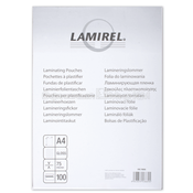 Пленка для ламинирования ф.A4 (216х303мм),  75мкм, 100шт/уп (LA-78656) Lamirel