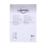 Обложки для переплета А4 картон-тиснен.под кoжу 230г/м2, цвет-красный, 100шт/уп, Lamirel-Delta (LA-78686)