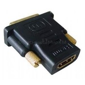 Переходник HDMI-DVI Cablexpert, 19F/19M, золотые разъемы (A-HDMI-DVI-2)