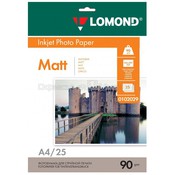 Бумага A4 Lomond Матовая односторонняя 90 гр/м2, 25л. (0102029)